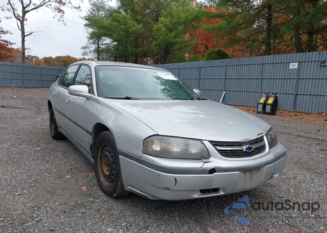 2000 Chevrolet Impala из США, поврежденный, VIN 2G1WF52E4Y9351048